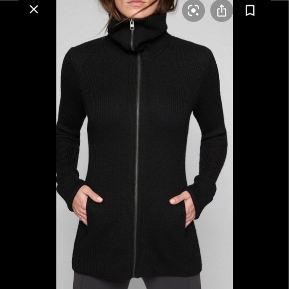 Athleta Jackets & Blazers - Athleta Chill Chaser Sweater Coat